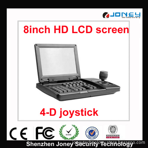 8 Inch HD Color TF LCD Screen PTZ Keyboard Controller